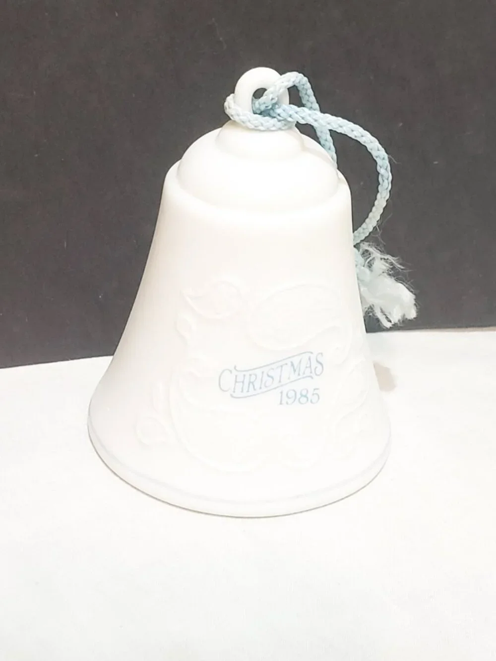 Christmas Bell Mother and Dad Ornament 1985 Hallmark 3